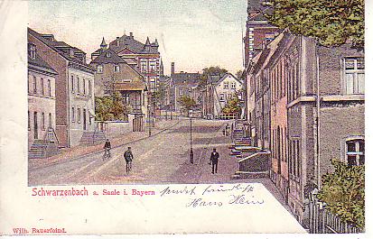 Schwarzenbach Saale PLZ 8676