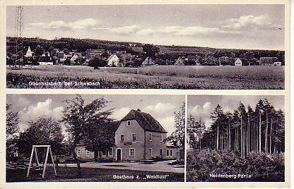 Obermainbach PLZ 8540