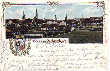 Schwabach PLZ 8540