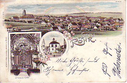 Rohr Niederbayern PLZ 8428