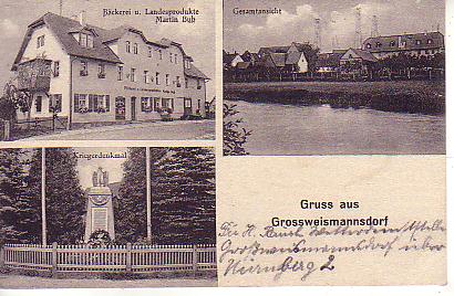 Großweismannsdorf PLZ 8501