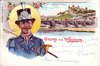 Würzburg PLZ 8700