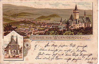 Wernigerode PLZ O-3700