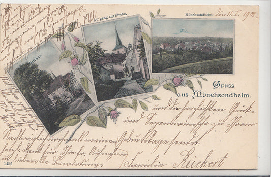 Mönchsondheim PLZ 8715