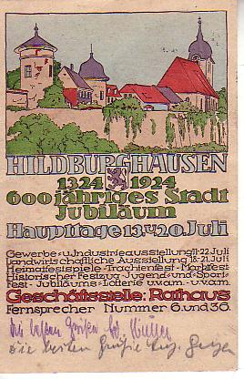 Hildburghausen PLZ O-6110