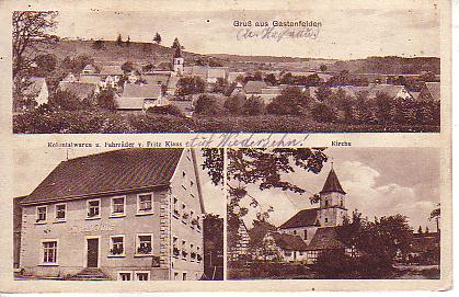 Gastenfelden PLZ 8801