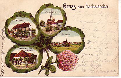 Flachslanden PLZ 8802