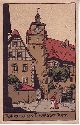 Rothenburg ob der Tauber PLZ 8803