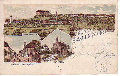 Schillingsfürst PLZ 8813