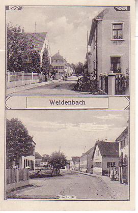 Weidenbach PLZ 8825