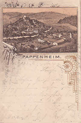 Pappenheim PLZ 8834