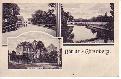 Böhlitz Ehrenberg PLZ O-7152