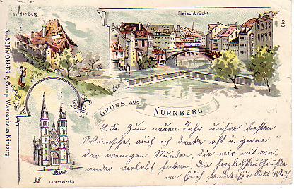 Nürnberg PLZ 8500