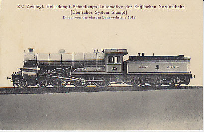 Schnellzug Lokomotive, 2c 2Zylinder, Englische Nordostbahn