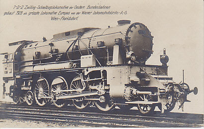 Schnellzug Lokomotive, 1 D 2, Österreichische Bundesbahn