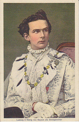 König Ludwig II als Georgenritter