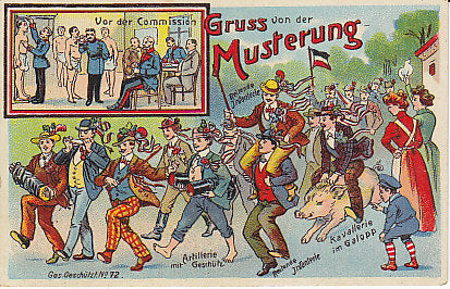 Musterung, Gruß von der Musterung