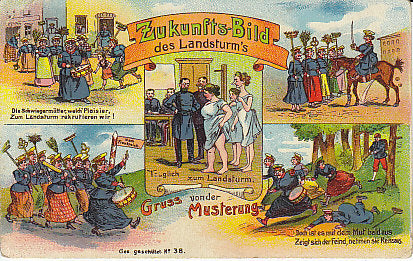 Gruss von der Musterung, Zukunftsbild des Landsturm's