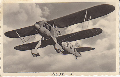 Heinkel He 51, Jagdflugzeug