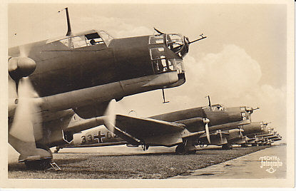 Junkers Ju 86 K Kampflugzeug vor dem Sart