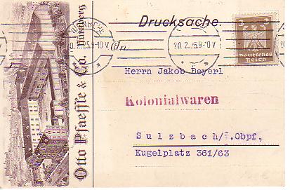 Nürnberg PLZ 8500