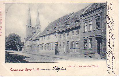 Burg bei Magdeburg PLZ O-3270