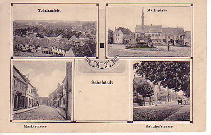 Schafstädt PLZ O-4208