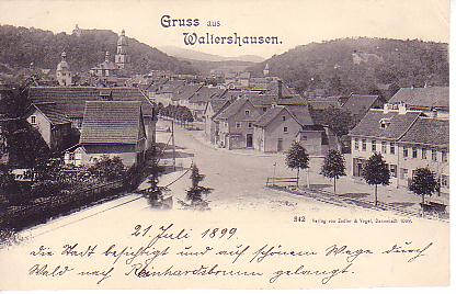 Waltershausen PLZ O-5812