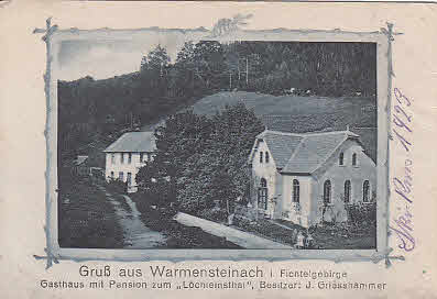 Warmensteinach PLZ 8581