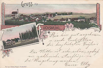 Fuchsmühl PLZ 8591