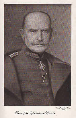 General der Infantrie von Beseler