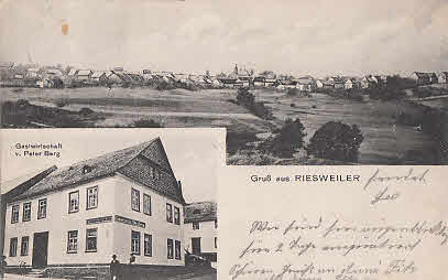 Riesweiler PLZ 6541