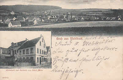 Mehlbach PLZ 6751