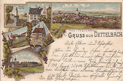 Dettelbach PLZ 8716