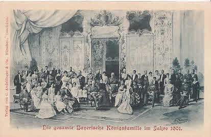 Die gesamte Bayerische Königsfamilie