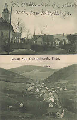 Schnellbach PLZ O-6081