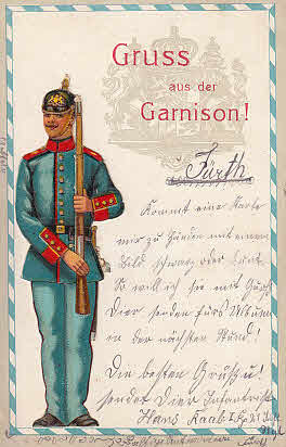 Gruß aus der Garnison Fürth