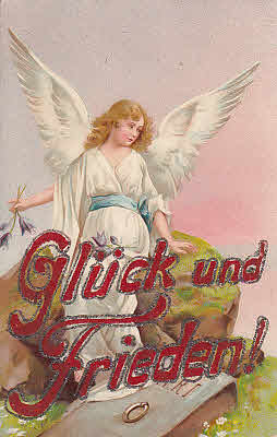 Engel Glück und Frieden