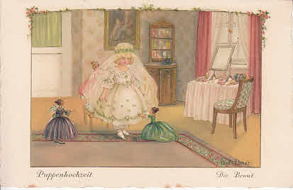 Pauli Ebner Puppenhochzeit Die Braut