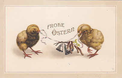 Frohe Ostern Küken