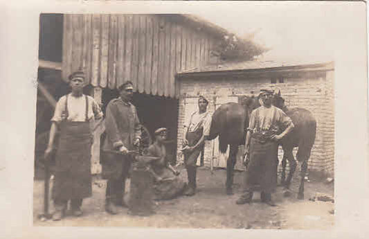 Fotokarte Hufschmiede