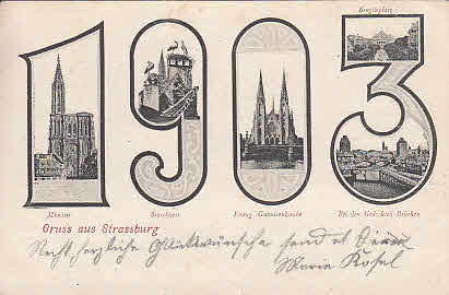 Straßburg Strasbourg Elsaß