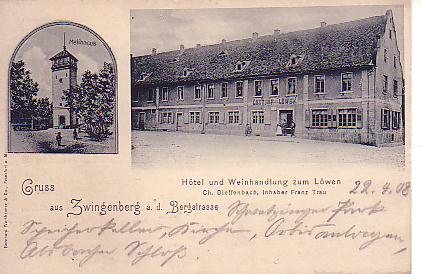 Zwingenberg PLZ 6144