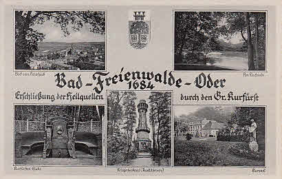 Bad Freienwalde Oder PLZ O-1310