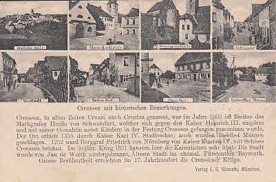 Creußen PLZ 8587