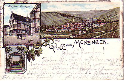 Monzingen PLZ 6557