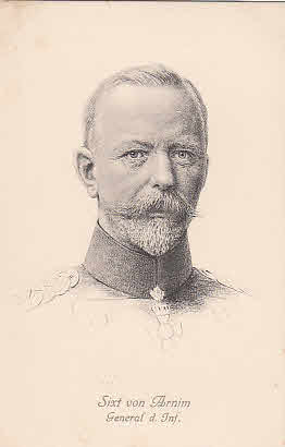 General der Infantrie von Sixt von Arnim