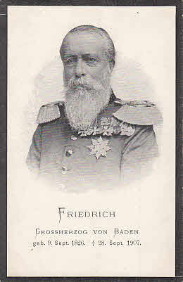 Großherzog Friedrich von Baden