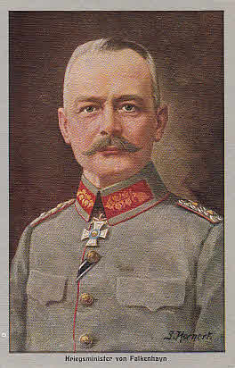 Kriegsminister von Falkenhayn