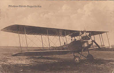 Albatros Militär Doppeldecker